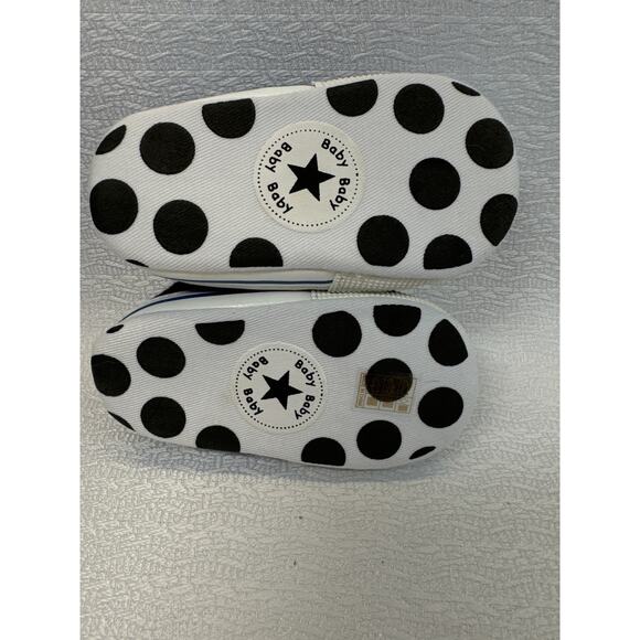 Baby Baby Black High-top hook and loop Sneakers Boys sz 2 - Picture 5 of 6